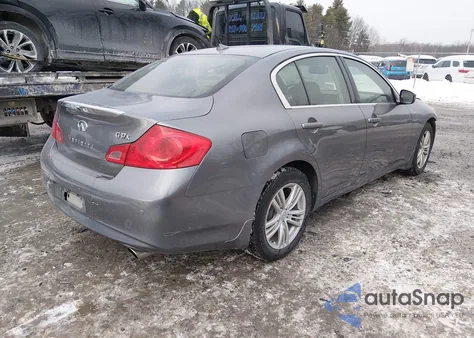 2013 Infiniti G37X из США, поврежденный, VIN JN1CV6AR1DM351466